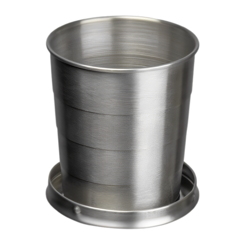 Skladacia figurína z nehrdzavejúcej ocele s puzdrom a karabínou