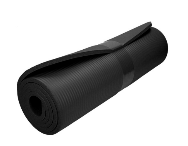 Cvičební podložka černá 8 mm
