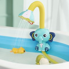Baby shower in the Elephant bathtub - blue