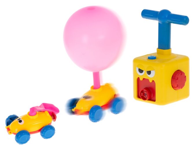 Aerodynamické auto monstrum odpalovač balónků