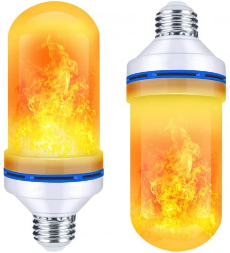 LED bulb with flame effect - HYO-2