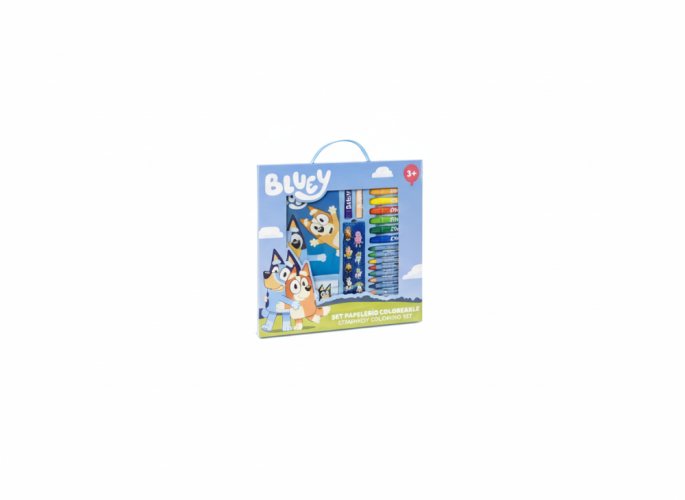 Large painting set – Bluey display
