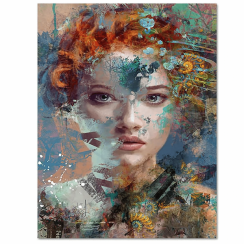 Malování podle čísel 40x50 cm - Portrét