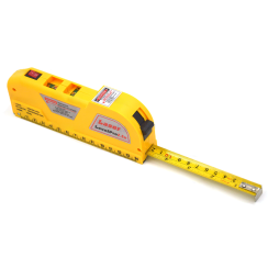 Laserová vodováha s metrem délka 250 cm laser LED E544