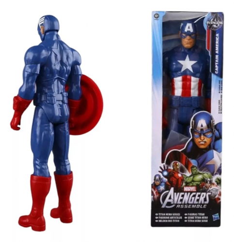 Marvel Avengers- Titan Figurka Captain America A4809E27