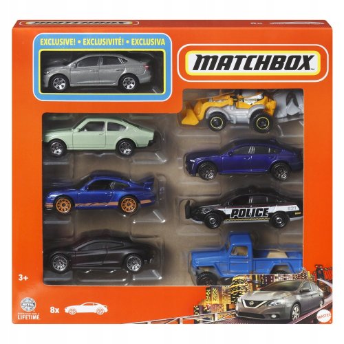 Matchbox - Set of 8 vehicles random selection