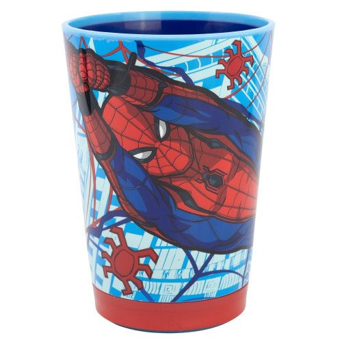 Bezpieczny plastikowy kubek 470 ml - Spiderman Dimension