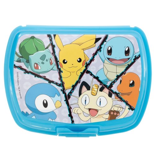 Sendvičová krabica modrá - Pokémon