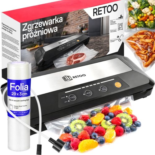 Automatická vakuová svářečka potravin 110 W + velká sada - OR1108