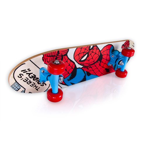 Drevený skateboard Spider-Man