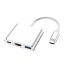 Adaptér 3v1 USB-C 4K HDMI, hub USB 3.0 E379