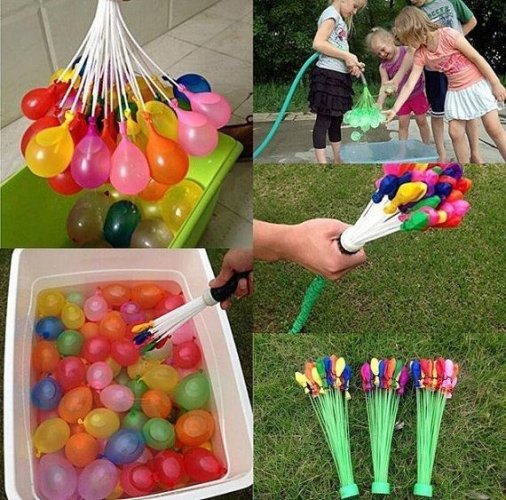 Balonowe bomby wodne 111 szt.