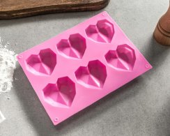 Forma na muffiny v tvare srdca - 3D HEARTS