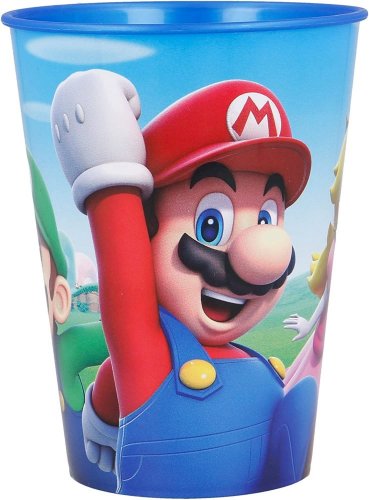 Téglik Super Mario modrý 260ml