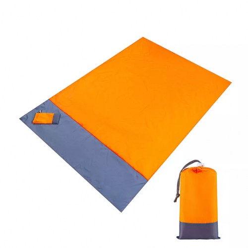 Magic mat for the beach 210x200cm - orange