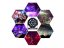 Led disco DJ světlo FLAT PAR LIGHT 18 RGB LED diod