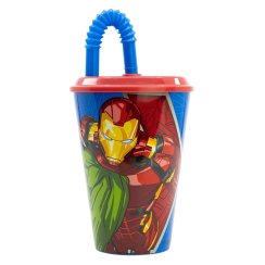 Kelímek s brčkem - Avengers Heraldic Army