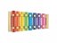 Kolorowe talerze ksylofonowe dla dzieci