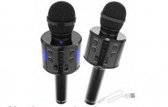 Wireless karaoke microphone WS-858 - Black