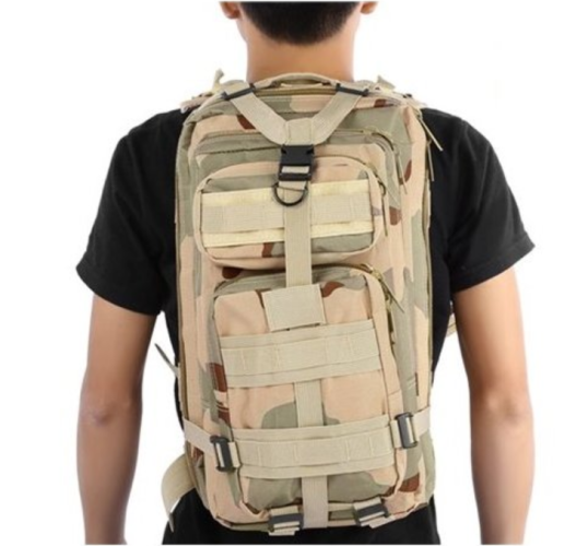Balo 30l ARMY WOOD - màu be