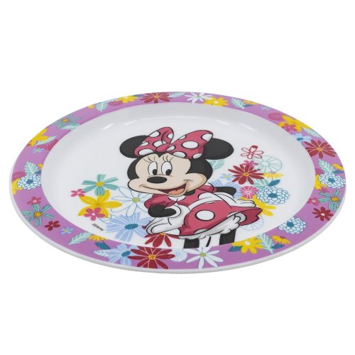 Talířek - Minnie Mouse s jarním vzhledem