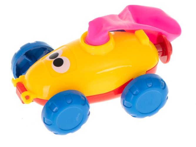 Aerodynamické auto monstrum odpalovač balónků