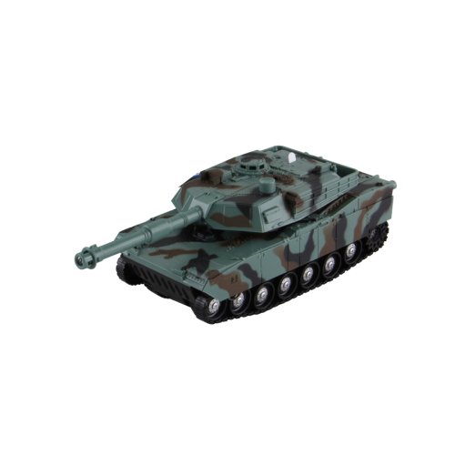 Tank 24cm 1:32 na baterie na setrvačník se světlem a zvukem v krabičce