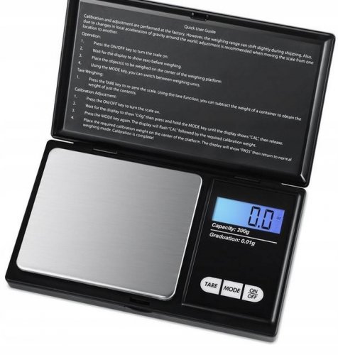 Vrecková digitálna váha Professional 200/0,01g