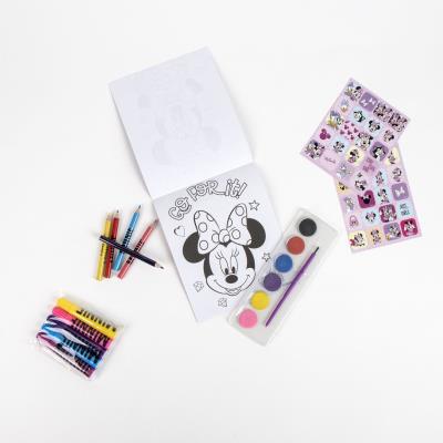 Coloring set in Minnie Mouse backpack