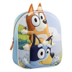 Detský 3D batoh s matným Bluey