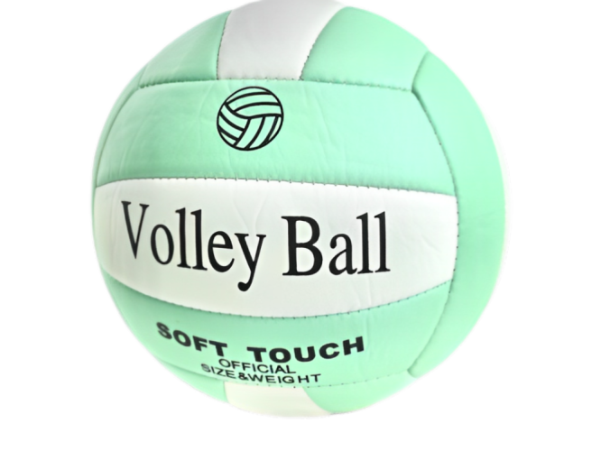 Volleyball with diameter 21 cm - mix of colours