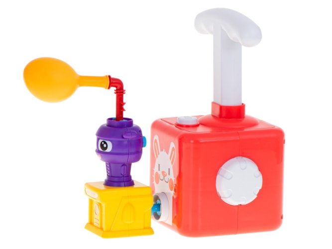 Aerodynamický automobilový králík s vypouštěním balónků