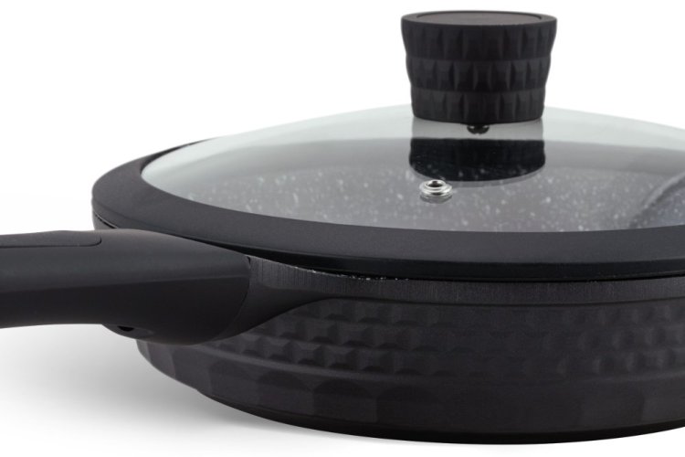 Set of dishes with ceramic-marble surface - 10 pcs