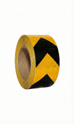 Odblaskowa taśma samoprzylepna do samochodu – żółta, 5 cm × 5 m