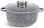Set of kitchen utensils with marble surface and accessories for induction, gas and oven - 15 pcs