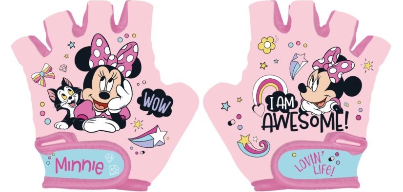 Cyklistické rukavice Minnie Mouse
