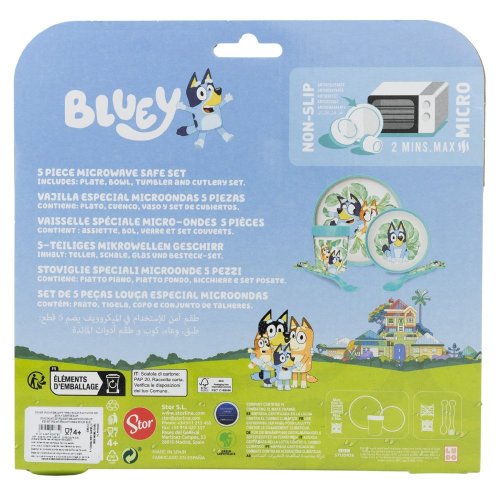 Antypoślizgowy zestaw Premium 5 - Bluey