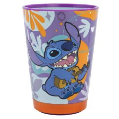 Bezpečný plastový kelímek 470 ml - Stitch Aloha