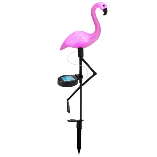 Solárna záhradná lampa - Flamingo