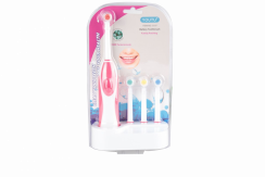 Electric toothbrush for flashlights + spare head