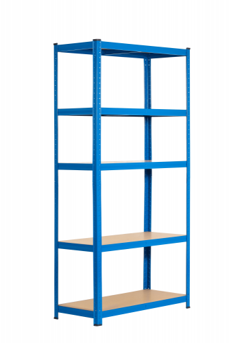 Bezšroubový regál 150 x 70 x 30 cm - modrý