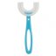 U-shaped toothbrush for children 6-12 years old - blue