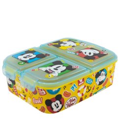 Sendvičový box s více přihrádkami - Mickey Mouse Funtastic