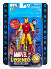 Marvel Legends 20. výročie Iron Mana Figúrka 15cm