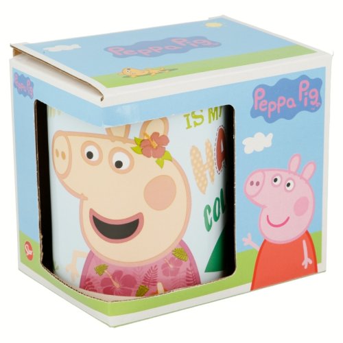 Kubek ceramiczny Świnka Pepa 325 ml