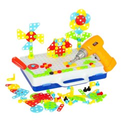 Šroubovák vruty stavební bloky 237 prvků