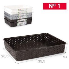 PF Plastikowy organizer 26,5 x 35,5 x 6,5 cm, różne kolory