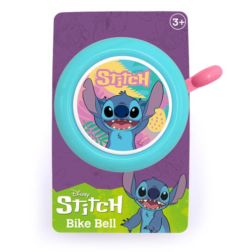 Kovový zvonček na bicykel Stitch