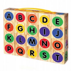 Educational cubes for learning letters