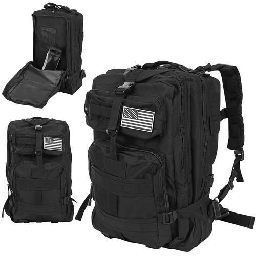 Čierny XL vojenský batoh